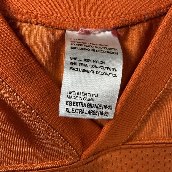 Chicago Bears Devin Hester Reebok Jersey Youth Size XL Orange GSW - Picture 4 of 6